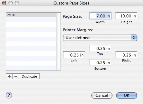 Photoshop :: CS6 Printing With Custom Paper Sizes