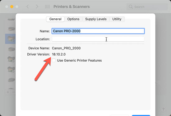 valse Tempel tragedie How to Find Your Printer Driver Version in the Mac OS / OSX
