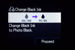 Black Ink Swap Control