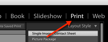 Borderless Inkjet Printing in Lightroom Mac