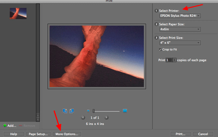How To Use Inkjet Printer Profiles Photoshop Elements 8 9 Mac