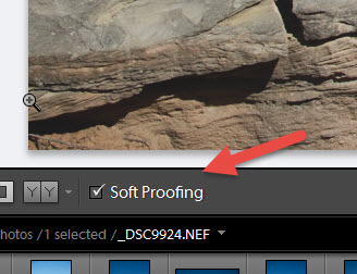 Softproof Lightroom Control