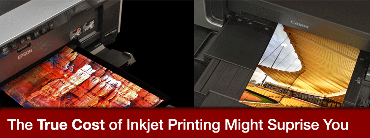 The True Cost of Inkjet Printing Might Suprise You