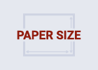 Find the right size photo and art paper