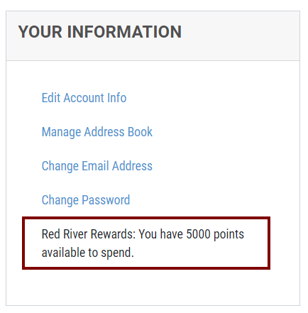 Red River Rewards Total