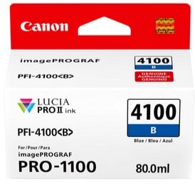 Canon PFI-4100 Ink Cartridges for the Canon PRO-1100 Printer