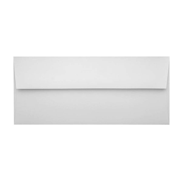 #10 4.125" x 9.5" Bright White Envelopes 80lb. Text / 250