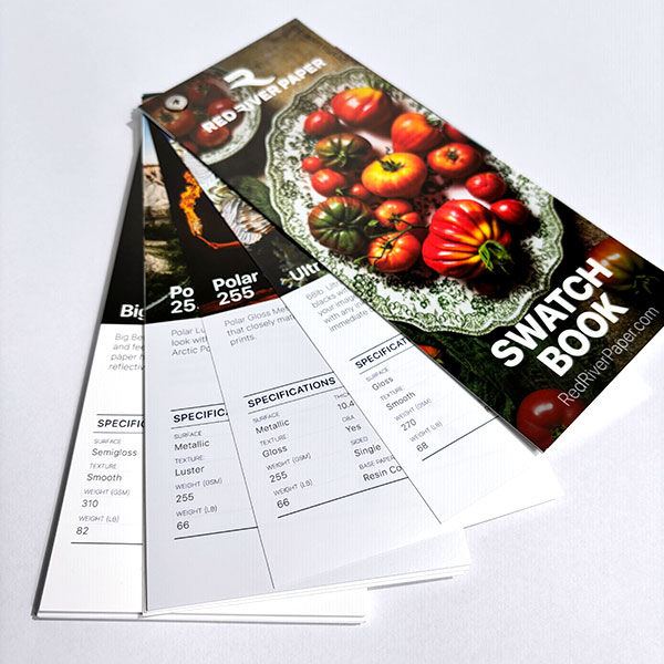 Red River Paper Swatch Book - Printed